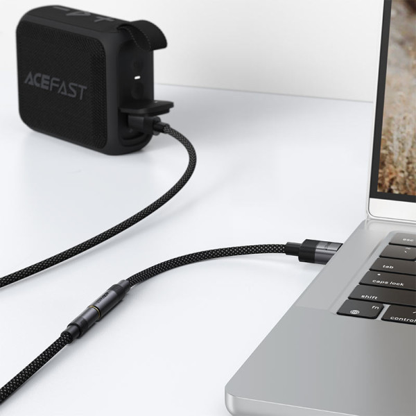Фото - Переходник AceFast USB-A 3.5 mm 15 cm audio converter J13 (6974316285298)