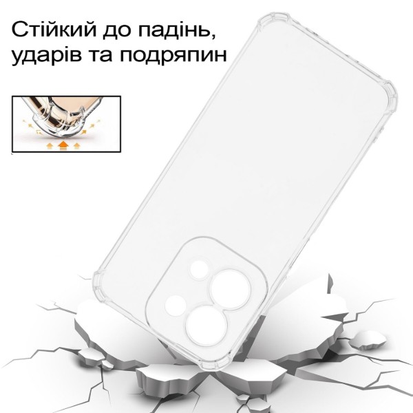Фото - Чехол для смартфона BeCover Anti-Shock for Xiaomi Redmi 15С 4G/5G Clear (713812)