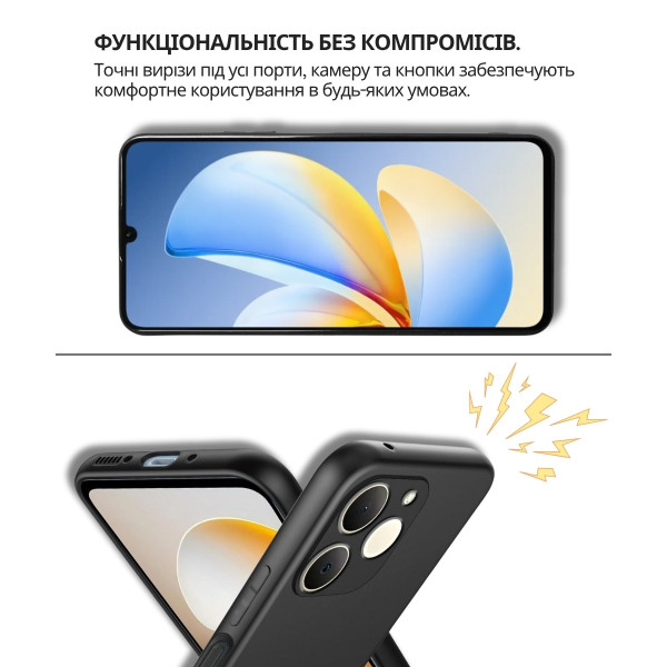 Фото - Чохол для смартфона BeCover for Realme Note 70 Black (714693)