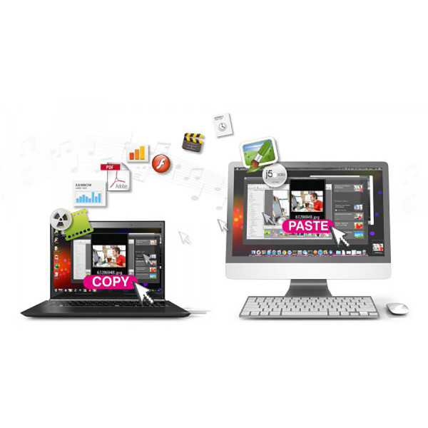 Фото - Кабель USB Type-A - USB Type-A J5create JUC400-N