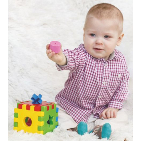 Фото - Кубики Tigres Чарівний Куб 12 ел. (39376)