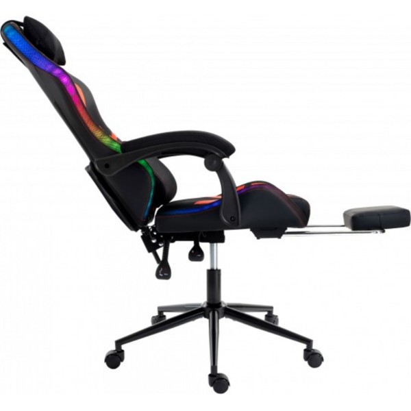 Фото - Крісло для геймерів GT Racer X-2336 Black/Red RGB