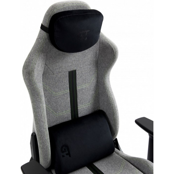 Фото - Крісло для геймерів GT Racer X-2309 Fabric Gray