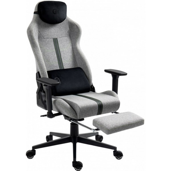 Фото - Крісло для геймерів GT Racer X-2309 Fabric Gray
