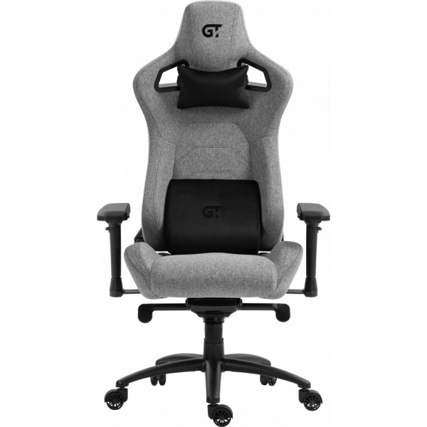 Фото - Крісло для геймерів GT Racer X-8004 Fabric Gray