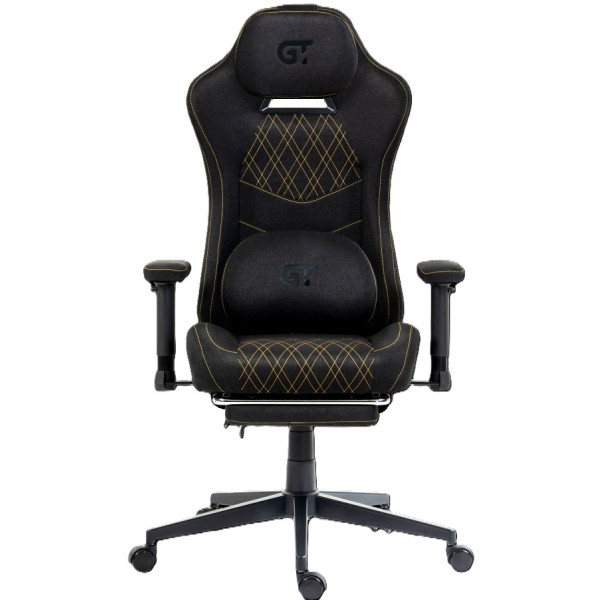 Фото - Крісло для геймерів GT Racer X-2407 Fabric Black/Orange