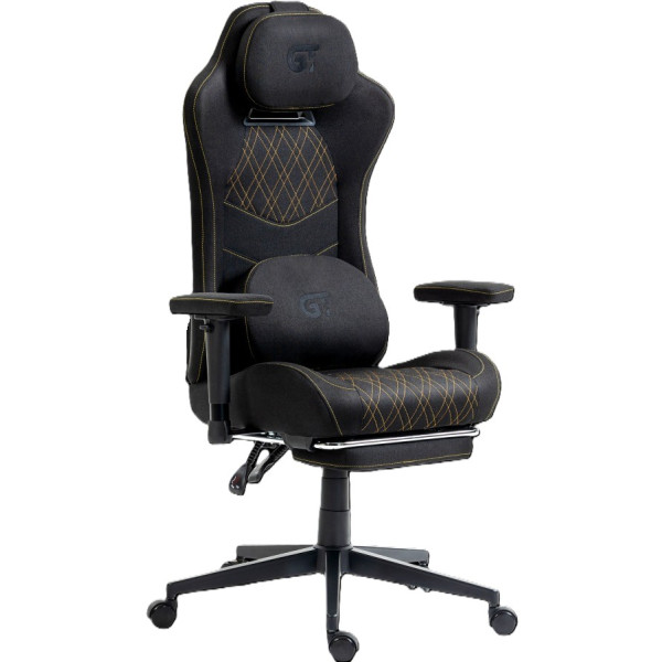 Фото - Крісло для геймерів GT Racer X-2407 Fabric Black/Orange