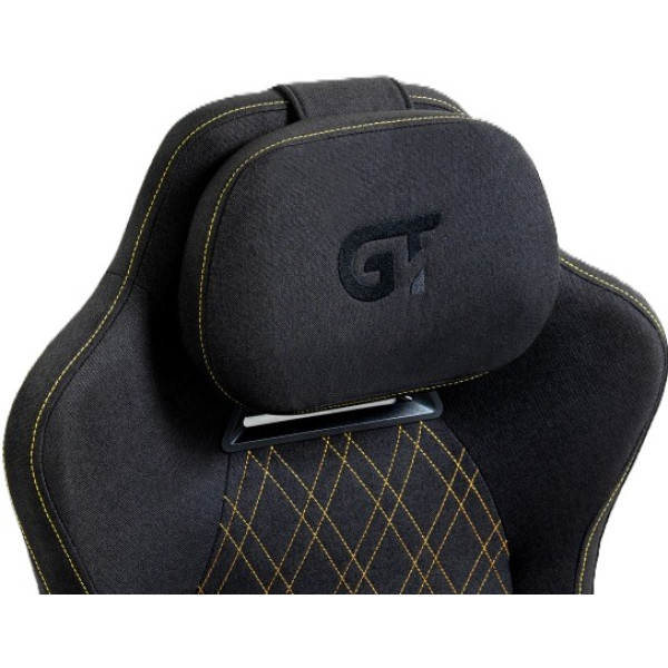 Фото - Крісло для геймерів GT Racer X-2407 Fabric Black/Orange