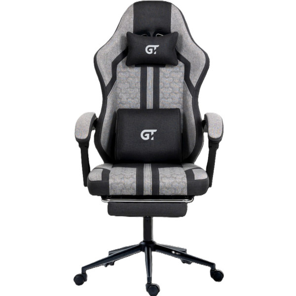 Фото - Крісло для геймерів GT Racer X-2337 Fabric Gray