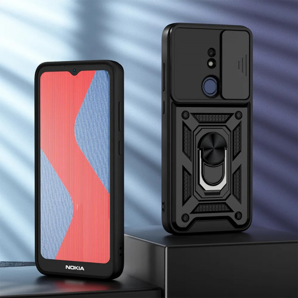 Фото - Чохол для смартфону BeCover Military for Nokia C21 Black (709994)