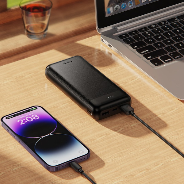 Фото - Батарея мобильная HOCO J153A Stability 10W 20000 mAh Black (715100)