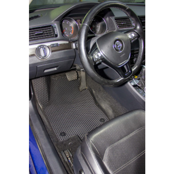 Фото - Килимки з екошкіри в салон авто передні EVAtech ECO для Passat NMS Volkswagen 2010-2015 1 покоління Sedan USA VW1693AJ2AV4BBB
