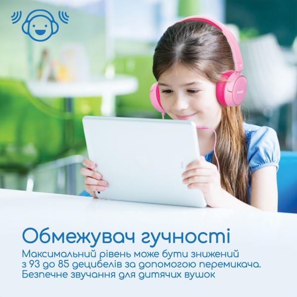 Фото - Наушники полноразмерные проводные Promate Jewel.Bubblegum