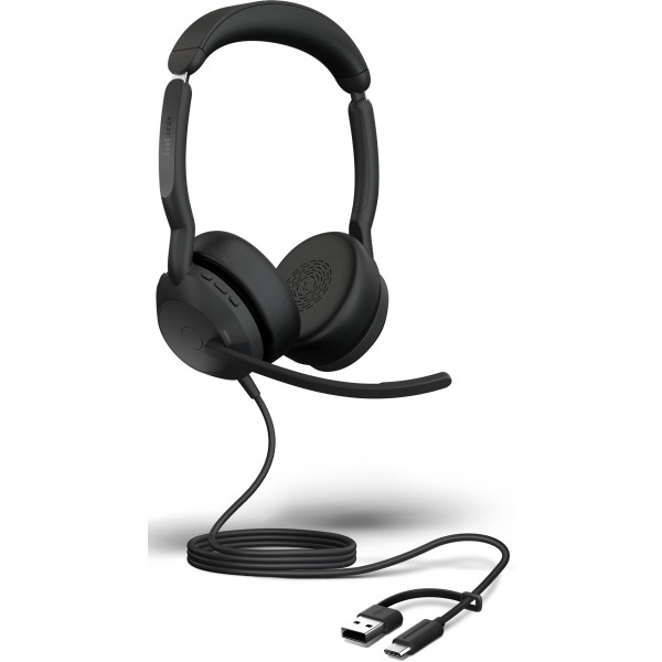 Фото - Гарнітура дротова Jabra Evolve2 50 USB-C MS Stereo (25089-999-899)