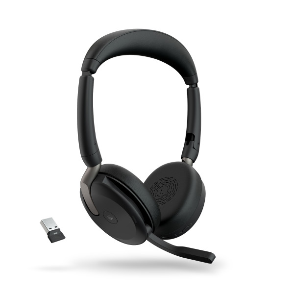 Фото - Гарнитура беспроводная Jabra Evolve2 65 Flex Link380a MS Stereo (26699-999-999)