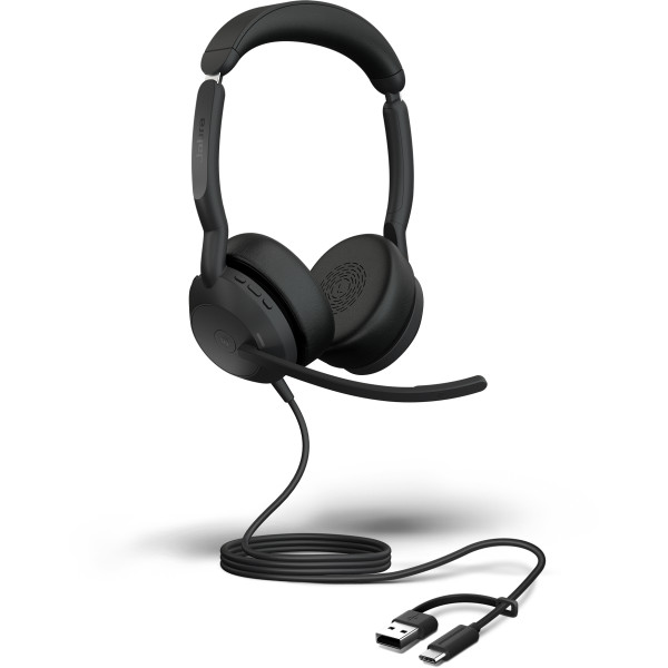 Фото - Гарнітура дротова Jabra Evolve2 50 USB-C MS Stereo (25089-999-899)