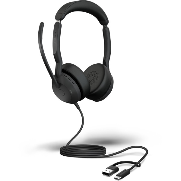 Фото - Гарнітура дротова Jabra Evolve2 50 USB-C MS Stereo (25089-999-899)