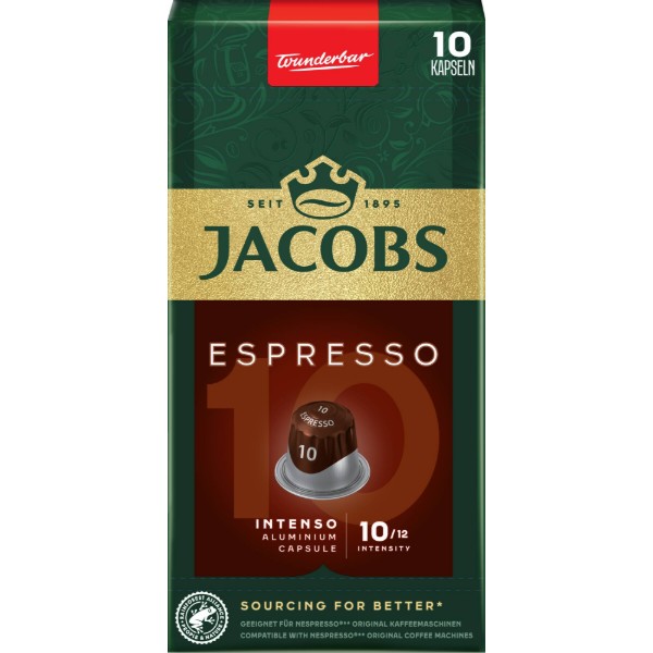Фото - Кава в капсулах Jacobs Espresso 10 Intenso 10 шт.