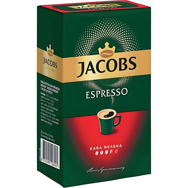 Фото - Кофе молотый Jacobs Espresso 230г НП
