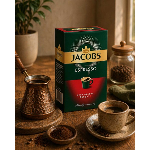 Фото - Кофе молотый Jacobs Espresso 230г НП