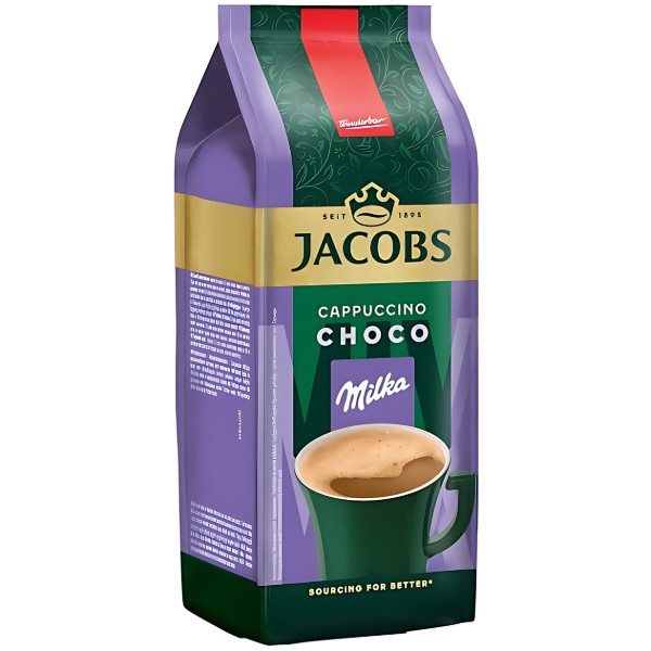 Фото - Кофейный напиток Jacobs Milka Cappuccino Choco 500 г