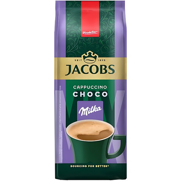 Фото - Кофейный напиток Jacobs Milka Cappuccino Choco 500 г