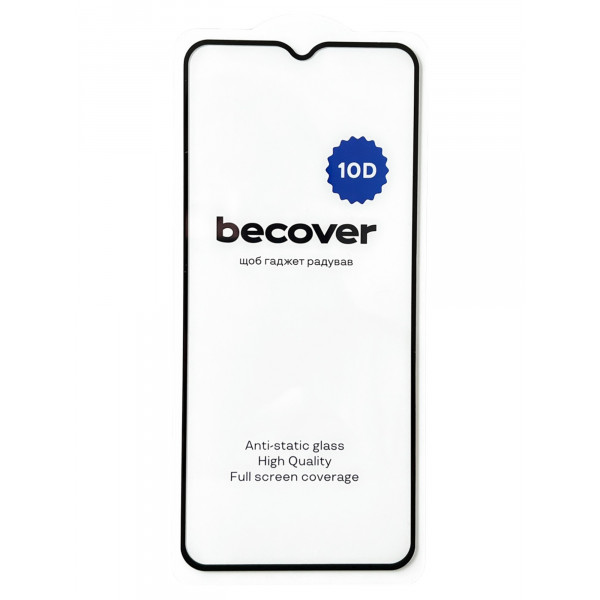 Фото - Захисне скло для смартфону BeCover Xiaomi Redmi 9A/Redmi 9C/Redmi 10А/Poco C31 10D Black (711368)