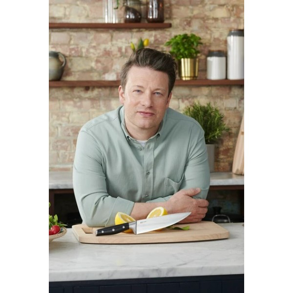 Фото - Ніж сантоку Tefal K2671844 Jamie Oliver 18 см