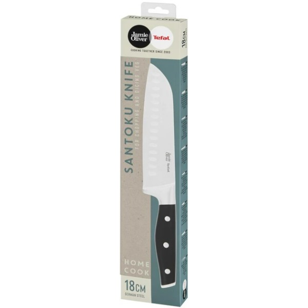 Фото - Ніж сантоку Tefal K2671844 Jamie Oliver 18 см
