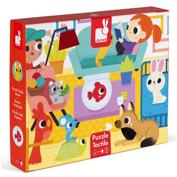 Фото - Пазли (3-4 роки) Janod Домашні тварини 20 ел. (J02686)