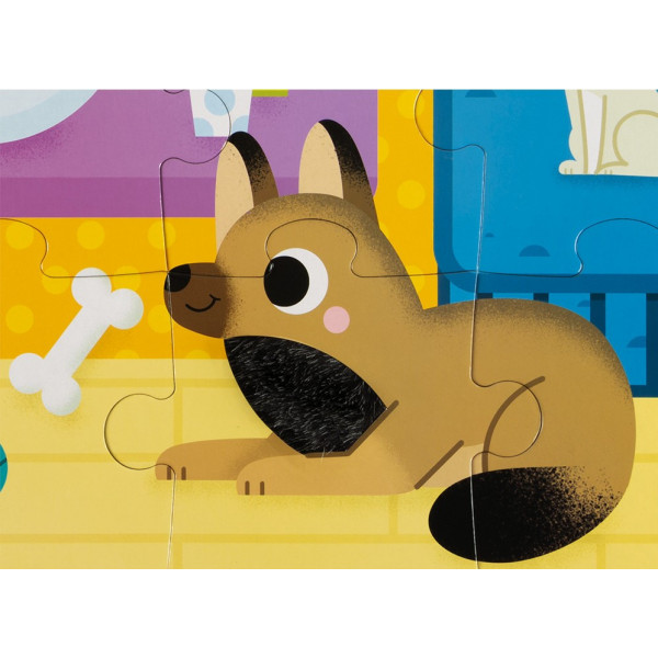 Фото - Пазли (3-4 роки) Janod Домашні тварини 20 ел. (J02686)