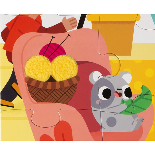 Фото - Пазли (3-4 роки) Janod Домашні тварини 20 ел. (J02686)