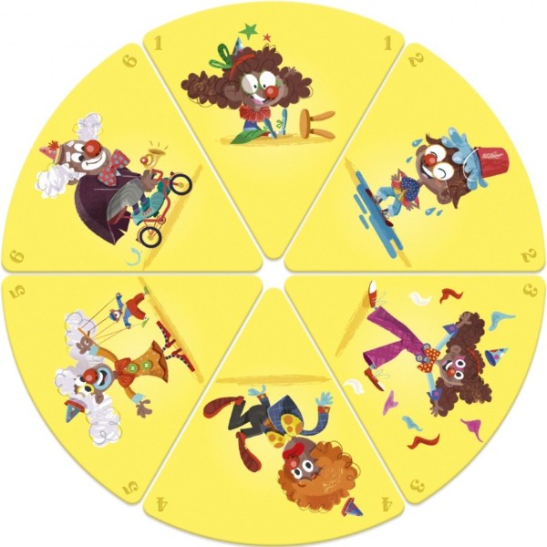 Фото - Настольная игра Janod Happy Families Цирк (J02755)