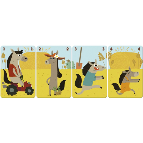 Фото - Настольная игра Janod Happy Families Ферма (J02756)