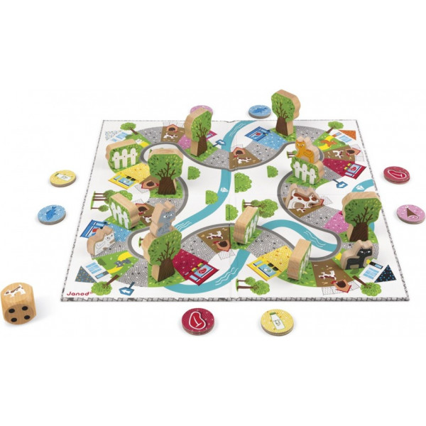 Фото - Настільна гра (5-7 років) Janod Гонки (J02750)