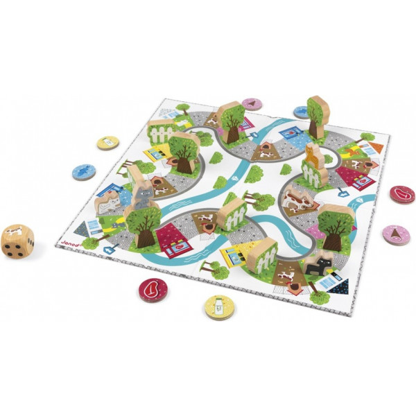 Фото - Настільна гра (5-7 років) Janod Гонки (J02750)