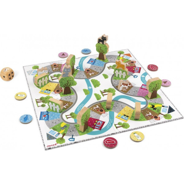 Фото - Настільна гра (5-7 років) Janod Гонки (J02750)