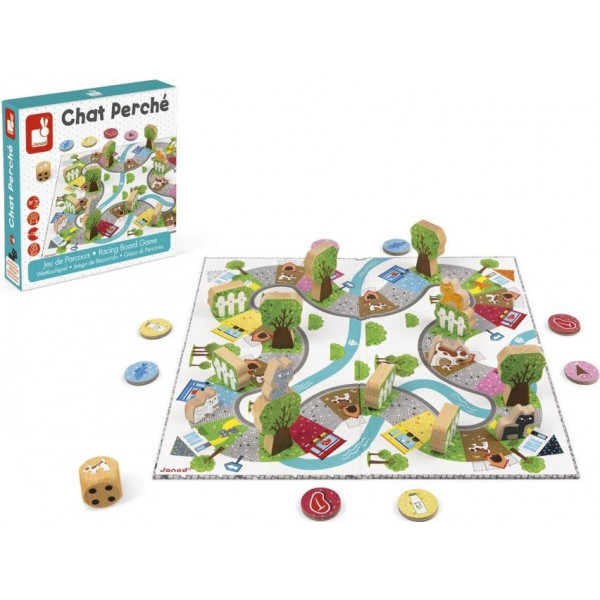 Фото - Настільна гра (5-7 років) Janod Гонки (J02750)