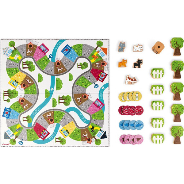 Фото - Настільна гра (5-7 років) Janod Гонки (J02750)