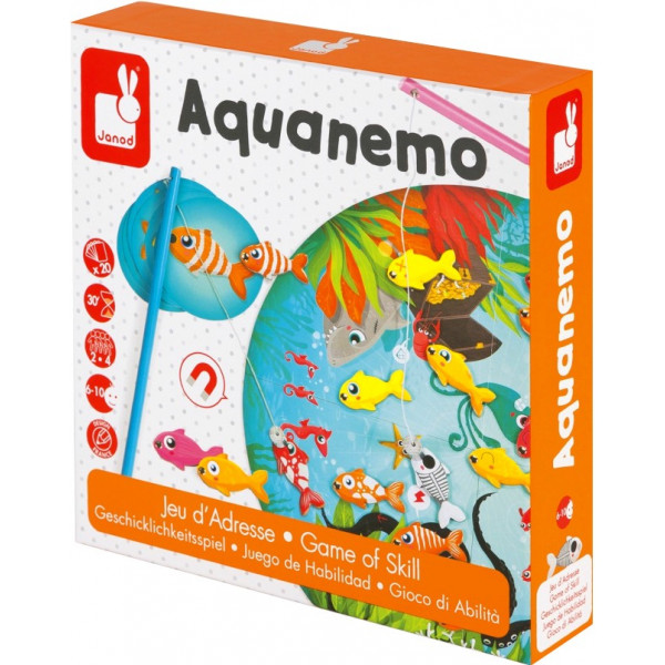 Фото - Настольная игра Janod Магнитная рыбалка (J02932)