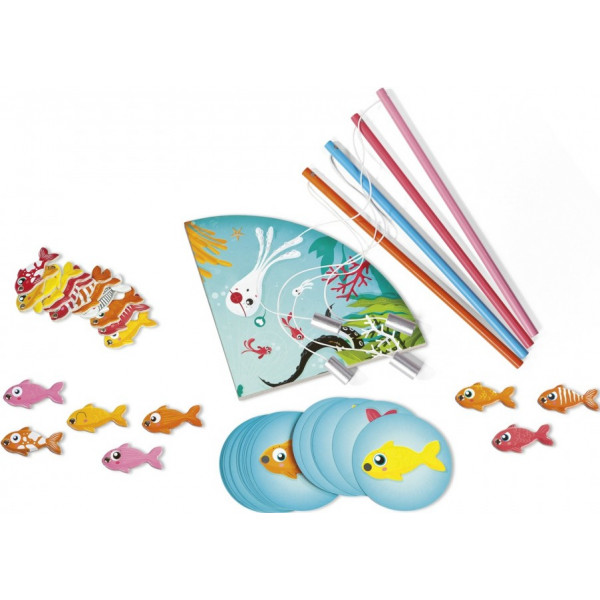 Фото - Настольная игра Janod Магнитная рыбалка (J02932)