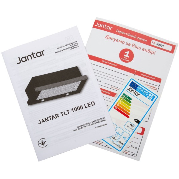 Фото - Витяжка вбудована Jantar TLT 1000 LED 60 BL