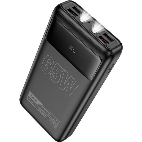 Фото - Батарея мобильная HOCO DB81 Apollo PD65W 30000 mAh Black