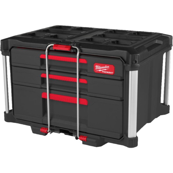 Фото - Ящик для інструментів Milwaukee Packout з 2+1 ящиками (4932493190)