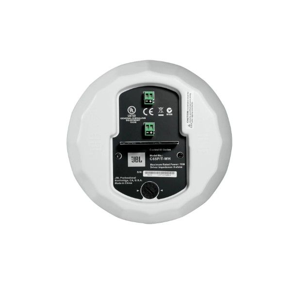 Фото - Акустическая система стационарная JBL Control 65P/T WHITE (C65P/T-WH)