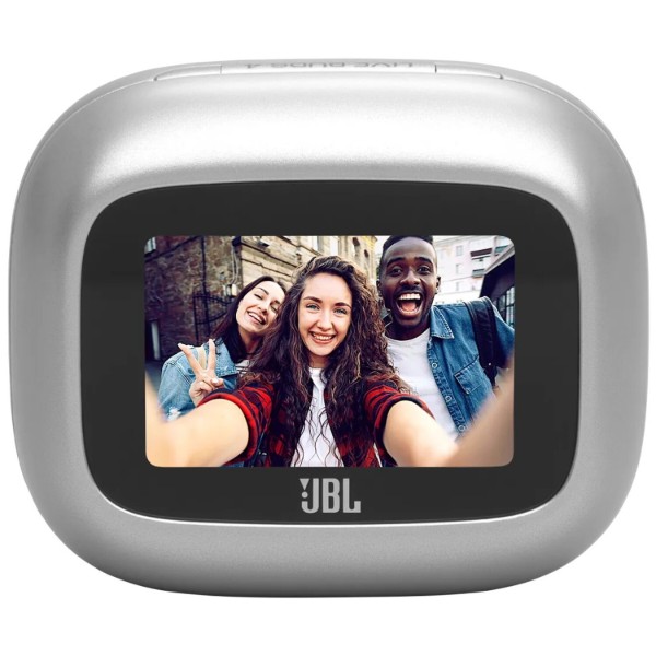 Фото - Навушники вкладиші бездротові TWS JBL Live Buds 4 (JBLLIVEBUDS4SIL)