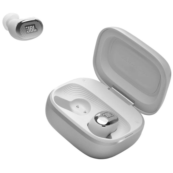Фото - Навушники вкладиші бездротові TWS JBL Live Buds 4 (JBLLIVEBUDS4SIL)
