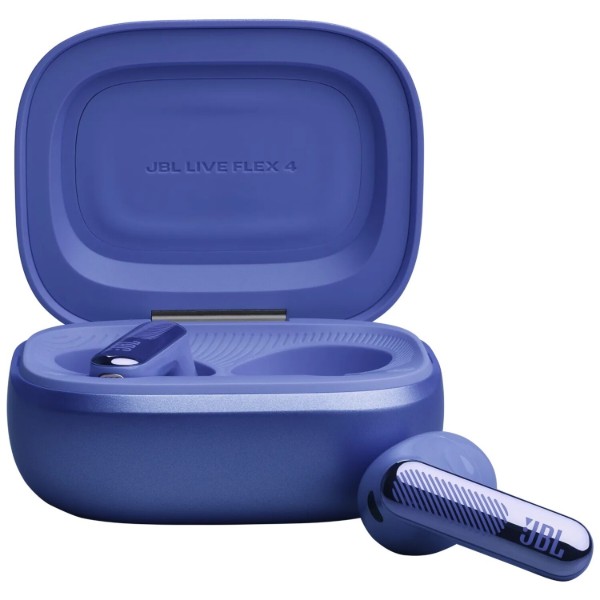 Фото - Навушники вкладиші бездротові TWS JBL Live Flex 4 Blue (JBLLIVEFLEX4BLU)