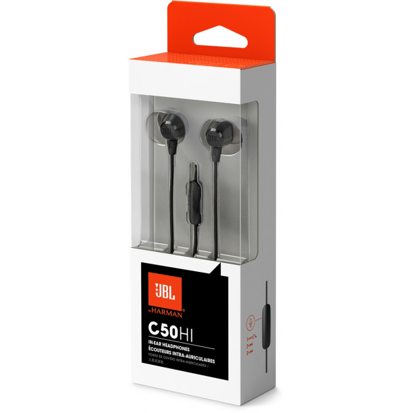 Фото - Наушники вкладыши проводные JBL JBLC50HIBLK