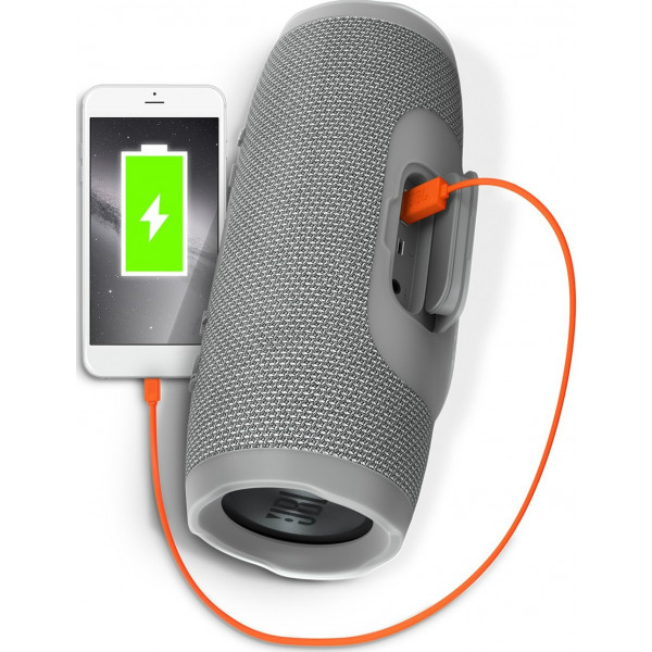 Фото - Портативна акустика JBL Charge 3 Gray (JBLCHARGE3GRAYEU)